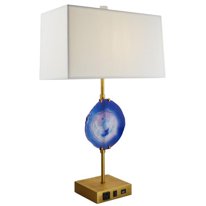   Blue Agate Table Lamp  -̆   | Loft Concept 