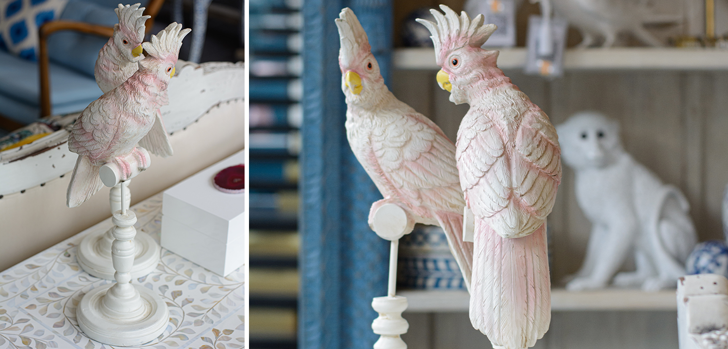 Статуэтка Pink Parrots - фото