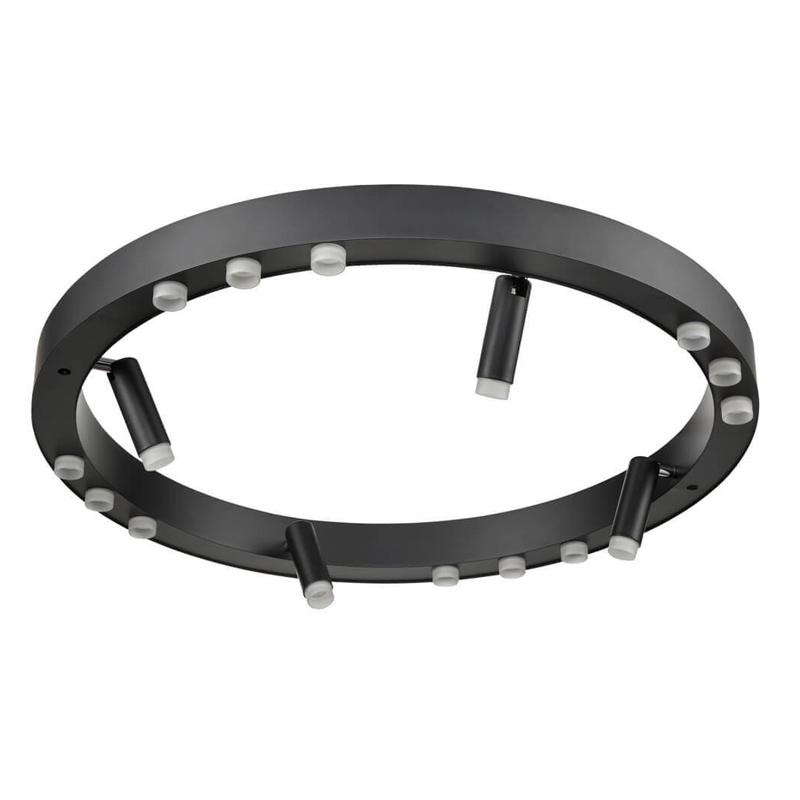   Rigor & Conciseness Lighting Black Disk     | Loft Concept 