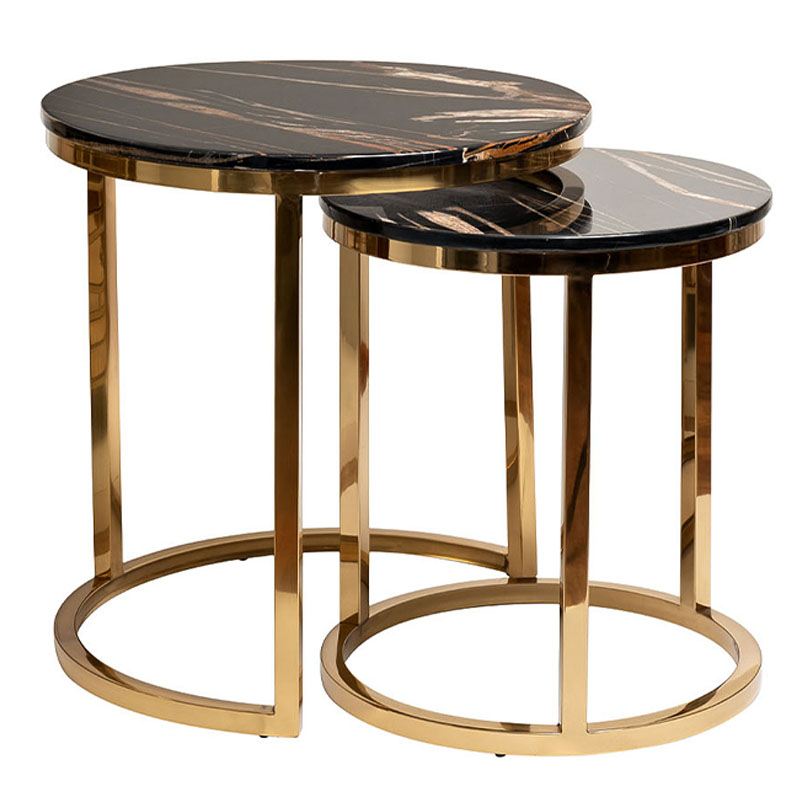    Hewdonald Black Side Tables      | Loft Concept 