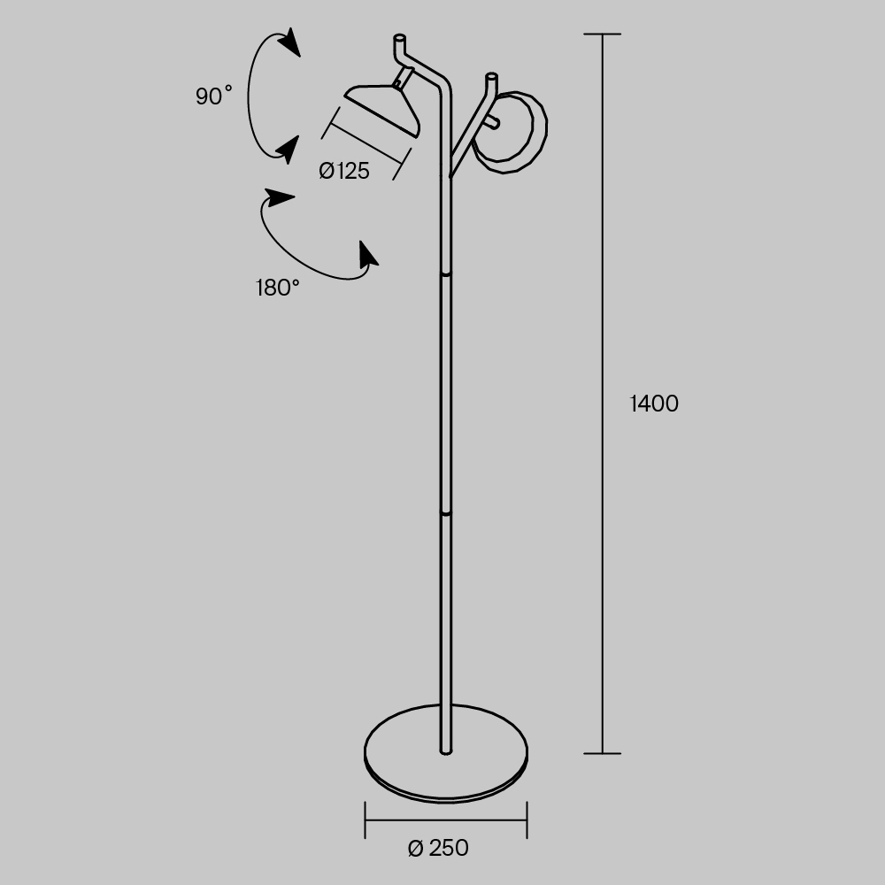 Напольный светильник Combo 3000-6000К 20Вт в Москве