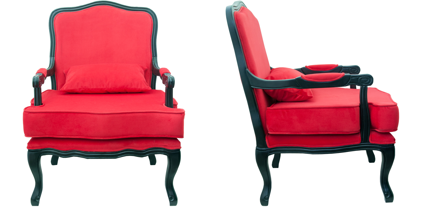 Кресло Harold Chair red - фото