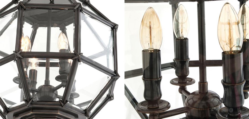 Люстра Lantern Owen Bronze S - Loft-Concept в Москве