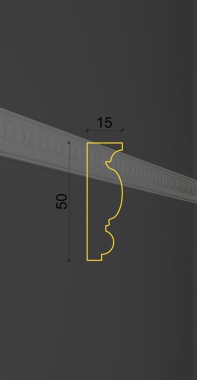 Молдинг с орнаментом MO-05 в Москве