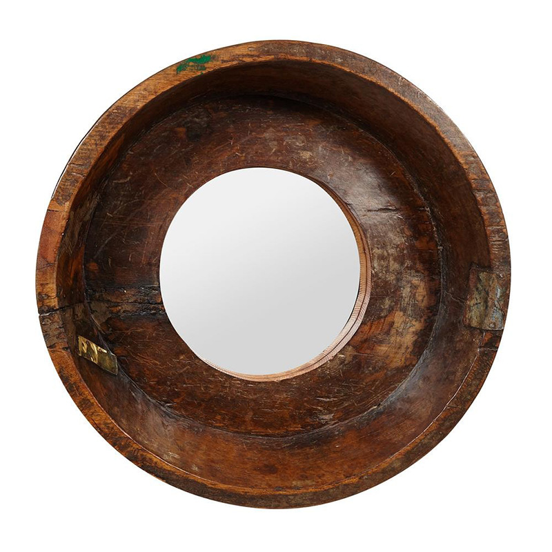  Antique Indian Mango Wood Mirror    | Loft Concept 