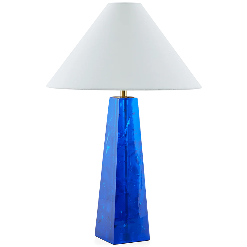   Jonathan Adler Prisma Table Lamp Blue      | Loft Concept 