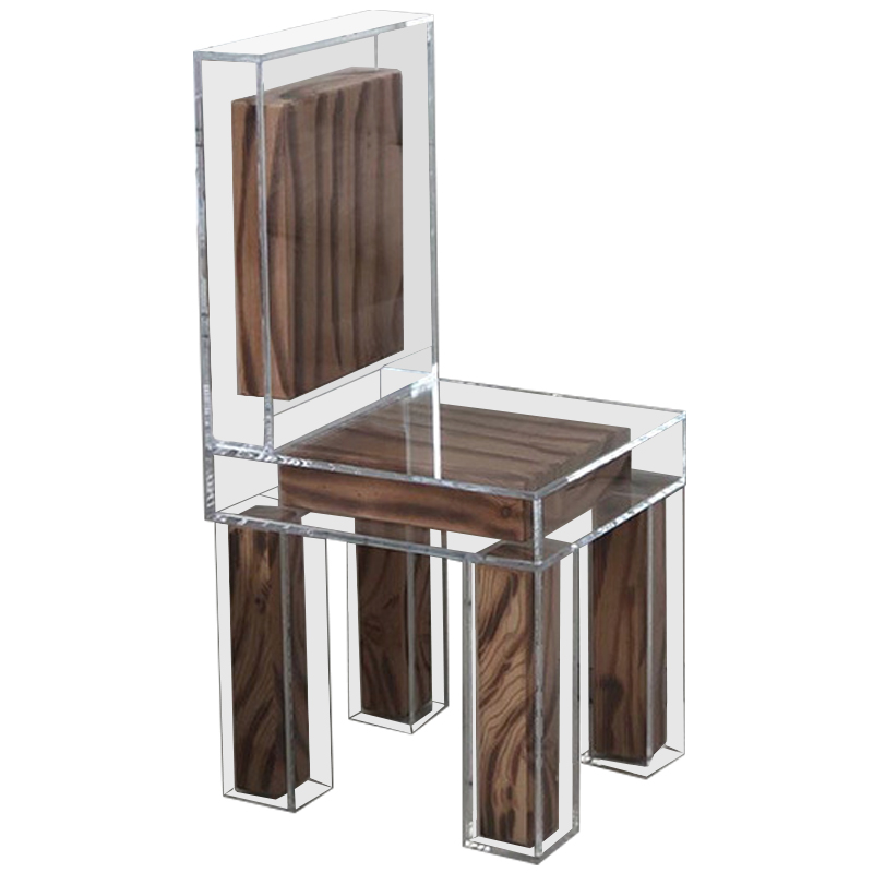 Стул Transparent Wood Chair