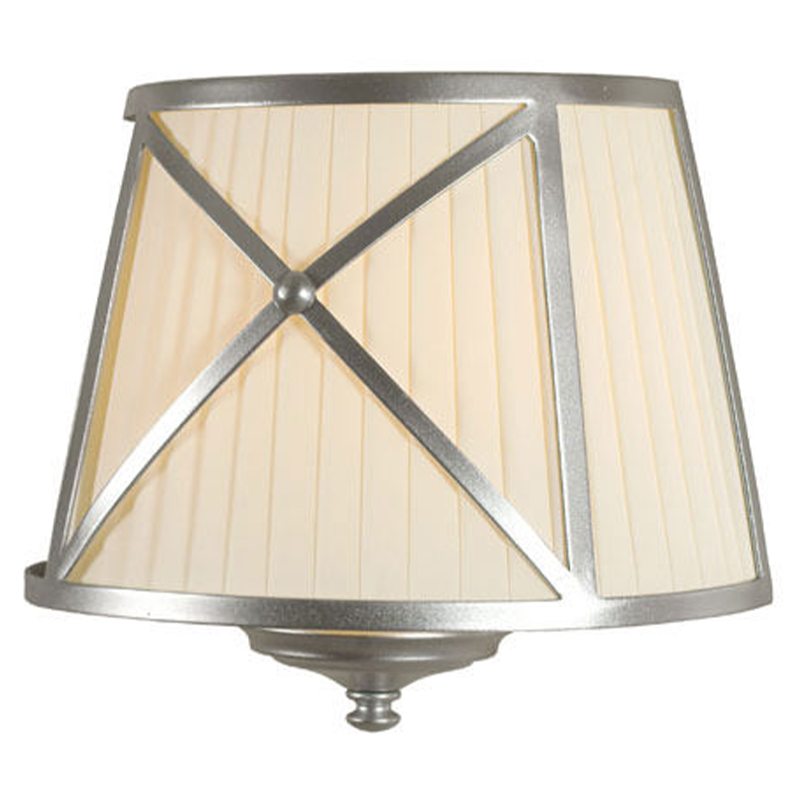  Provence Lampshade Light Silver Wall Lamp     | Loft Concept 