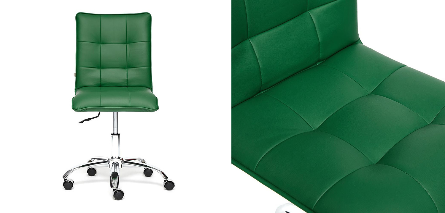 Кресло Deborah eco-leather green - фото