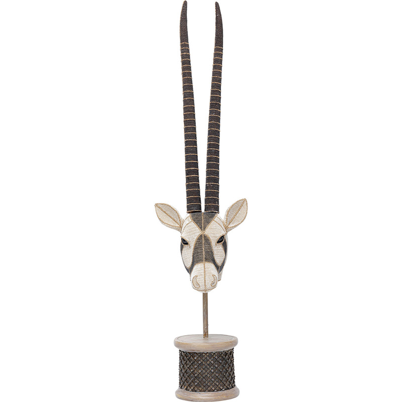 

Декоративная голова антилопы на подставке