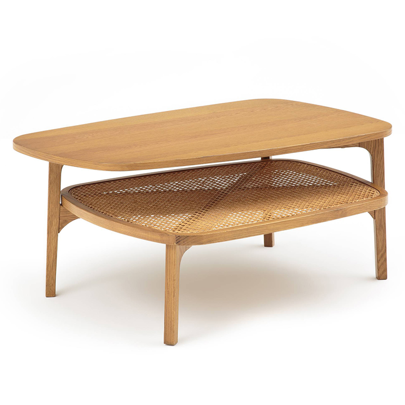   Morten Wicker Coffee Table ̆    | Loft Concept 