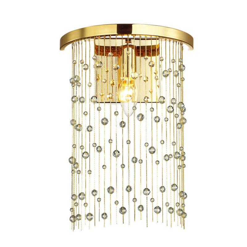  Hailstorm Rain Wall lamp gold  (Transparent)    | Loft Concept 