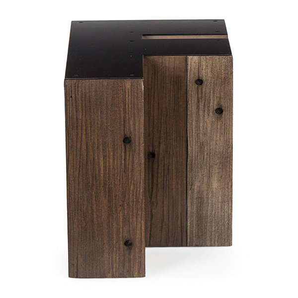  Wooden Alphabet F Side Table     | Loft Concept 