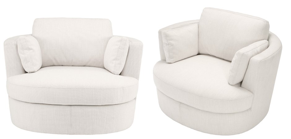 Кресло Eichholtz Chair Clarissa White Кресло Eichholtz Chair Clarissa White - Loft-Concept в Москве