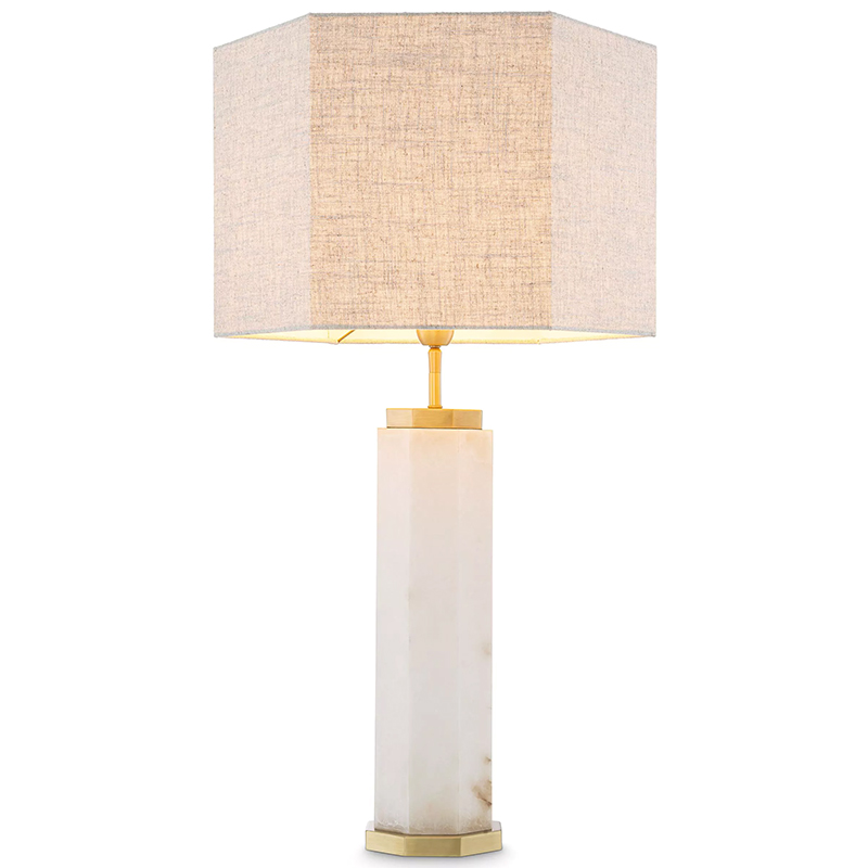 Настольная лампа Eichholtz Table Lamp Newman Alabaster