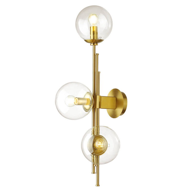  TRILOGY WALL SCONCE Clear glass 70       | Loft Concept 