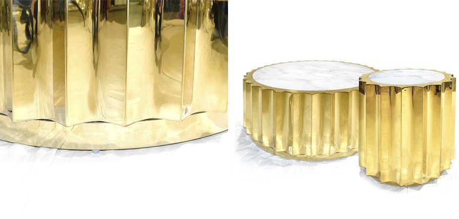 Кофейный стол FORLÌ NATURAL MARBLE TABLE TG-01 Кофейный стол FORLÌ NATURAL MARBLE TABLE TG-01 - Loft-Concept