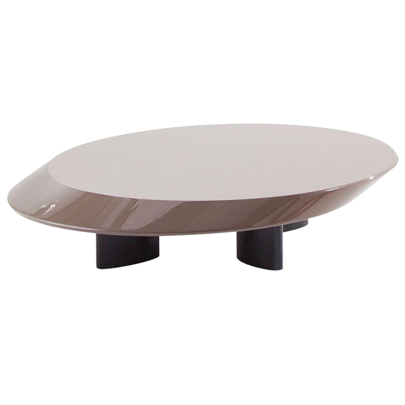   Ellipse Grey Glossy Coffee Table     | Loft Concept 