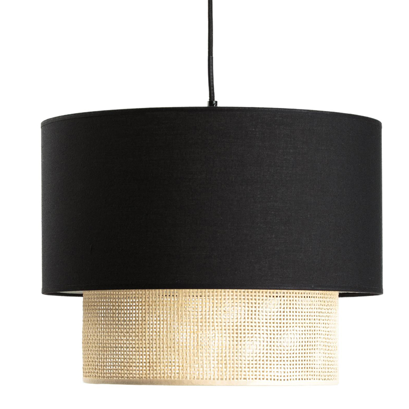   Ottar Wicker Black lampshade     | Loft Concept 