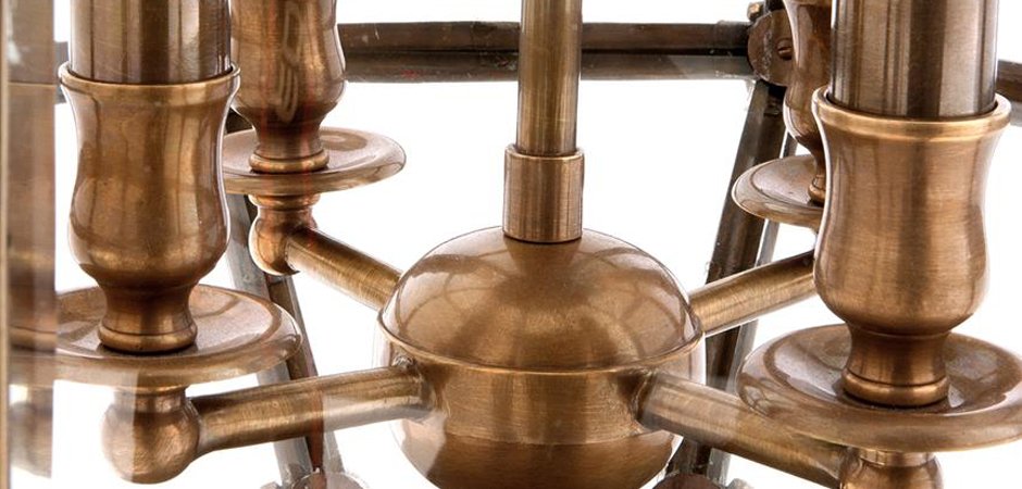 Люстра Lantern Owen Brass S - Loft-Concept в Москве