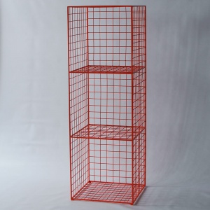 Стеллаж Carney Orange Industrial Metal Rust Rack