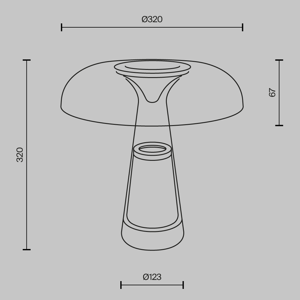 Настольный светильник Artefact 2700-4000К 8Вт в Москве