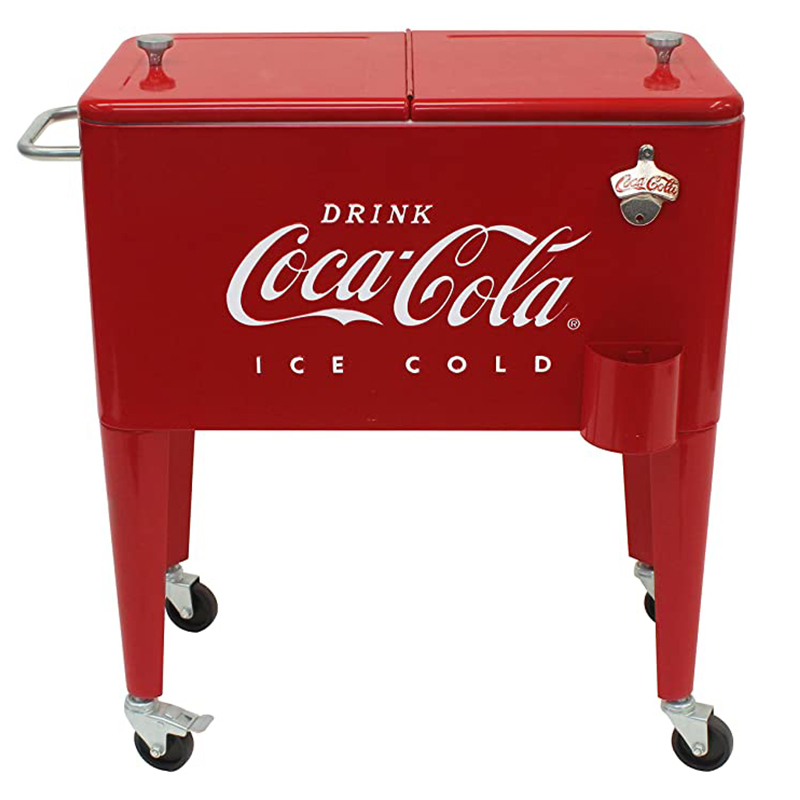 Куллер Retro Metal Coca-Cola Cooler Red Красный (Red) в Москве | Loft Concept 