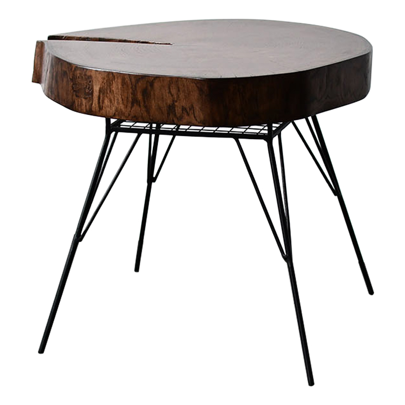   Bains Industrial Metal Rust Coffee Table     | Loft Concept 