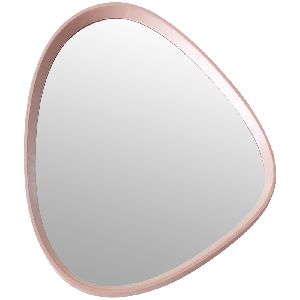 

Настенное зеркало Pink Curved Mirror