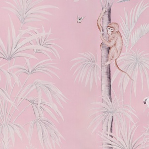 Обои ручная роспись Amazonia Florence Pink