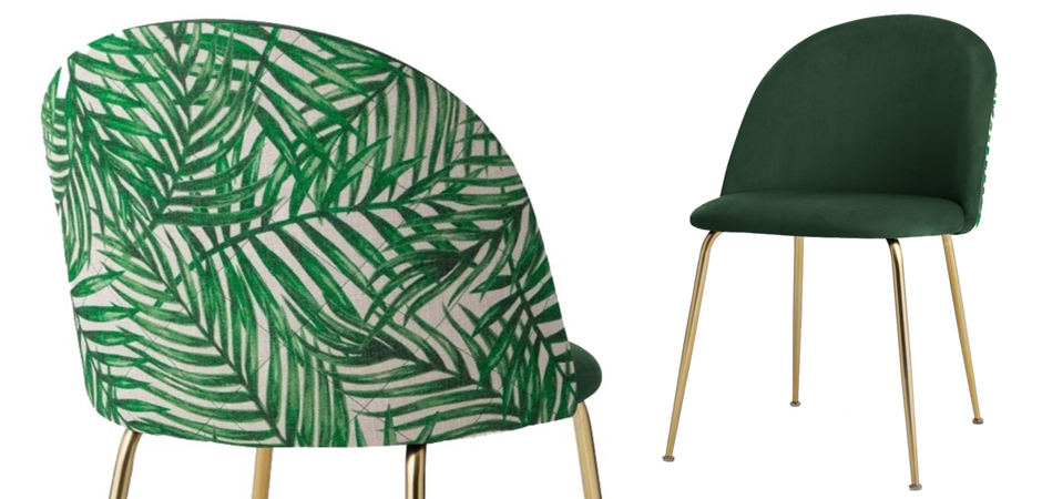 Tropical Leaves Chair Стул тропические листья - фото