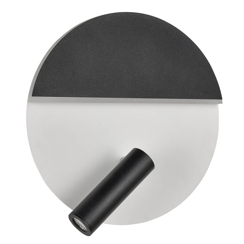  Shon White Black Wall Lamp     | Loft Concept 