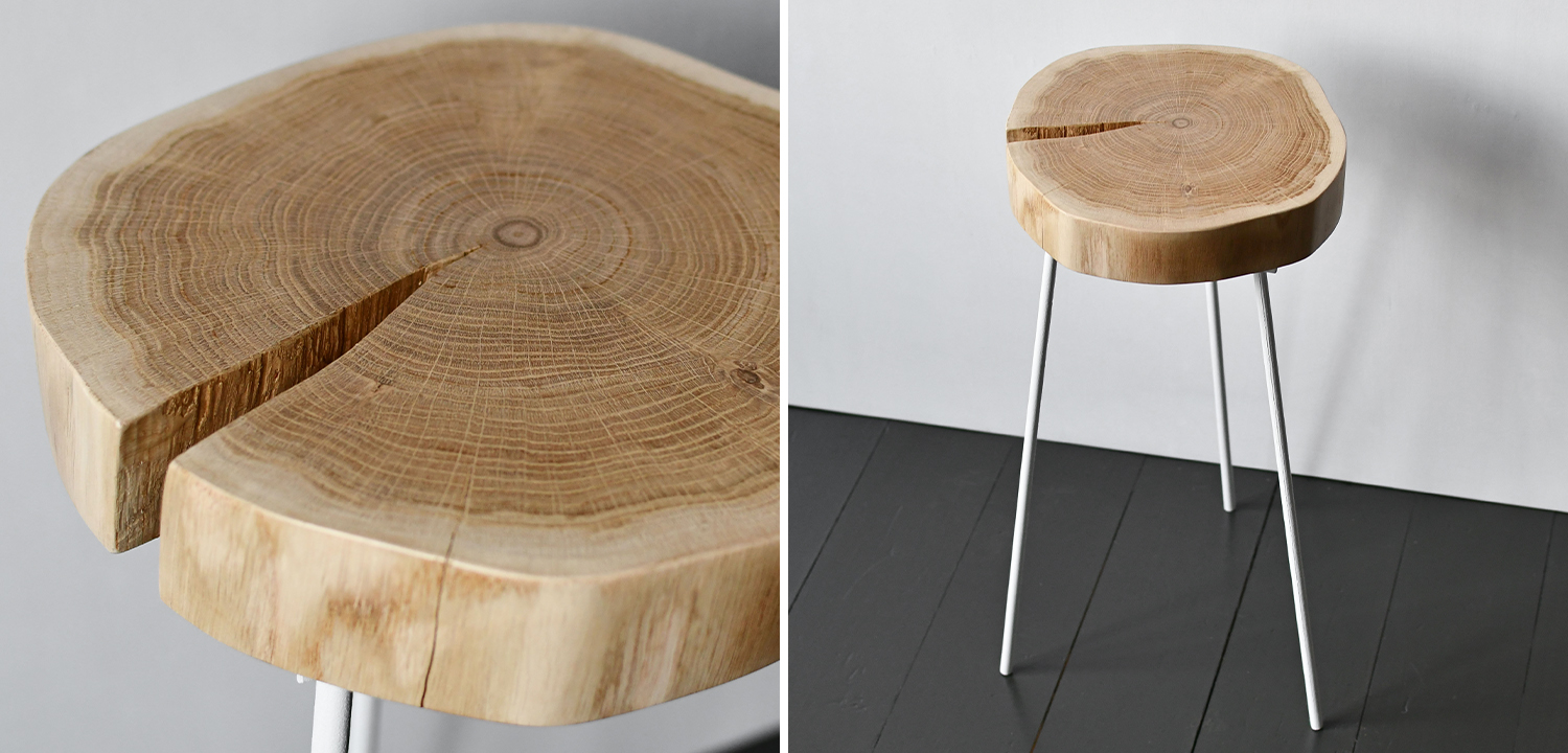 Приставной стол Hines Industrial Metal Rust Side Table - фото