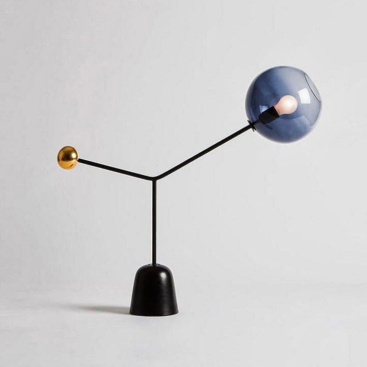   Table Light Pirouette by Matteo Zorzenon     (Sapphire)   | Loft Concept 