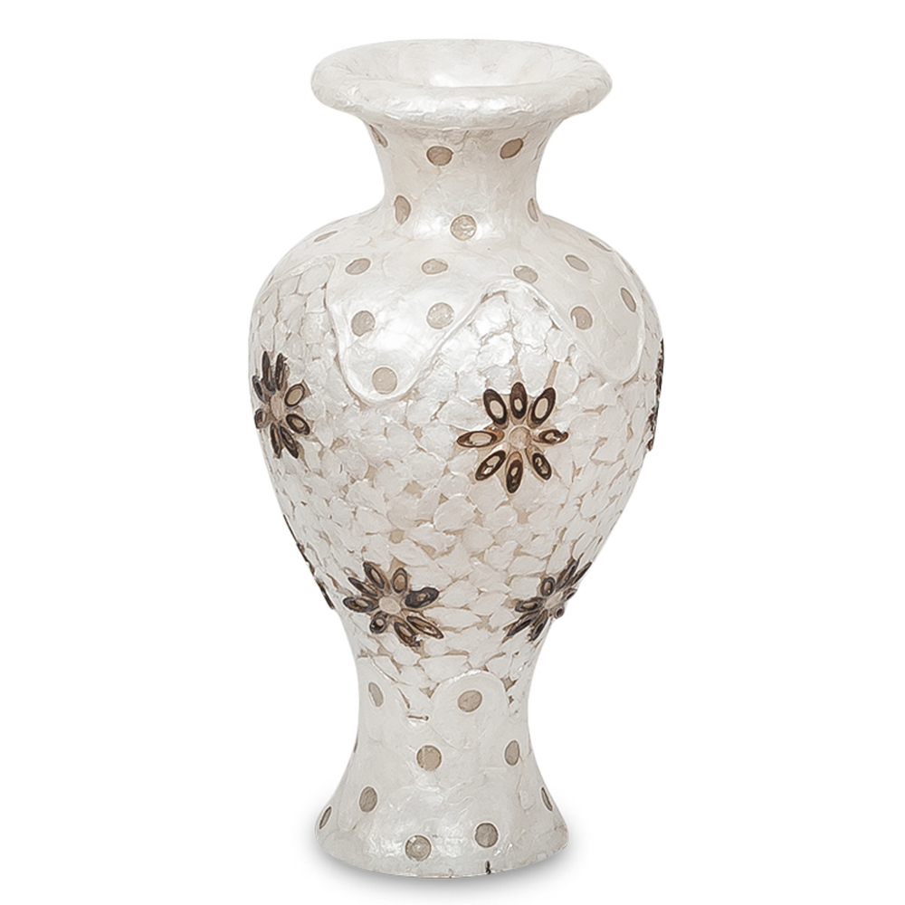 

Настольная лампа из перламутра в виде вазы Indonesian Vase