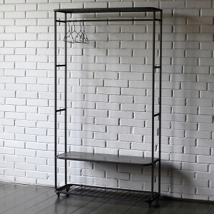 Рейл Braydon Industrial Metal Rust Clothes Rail