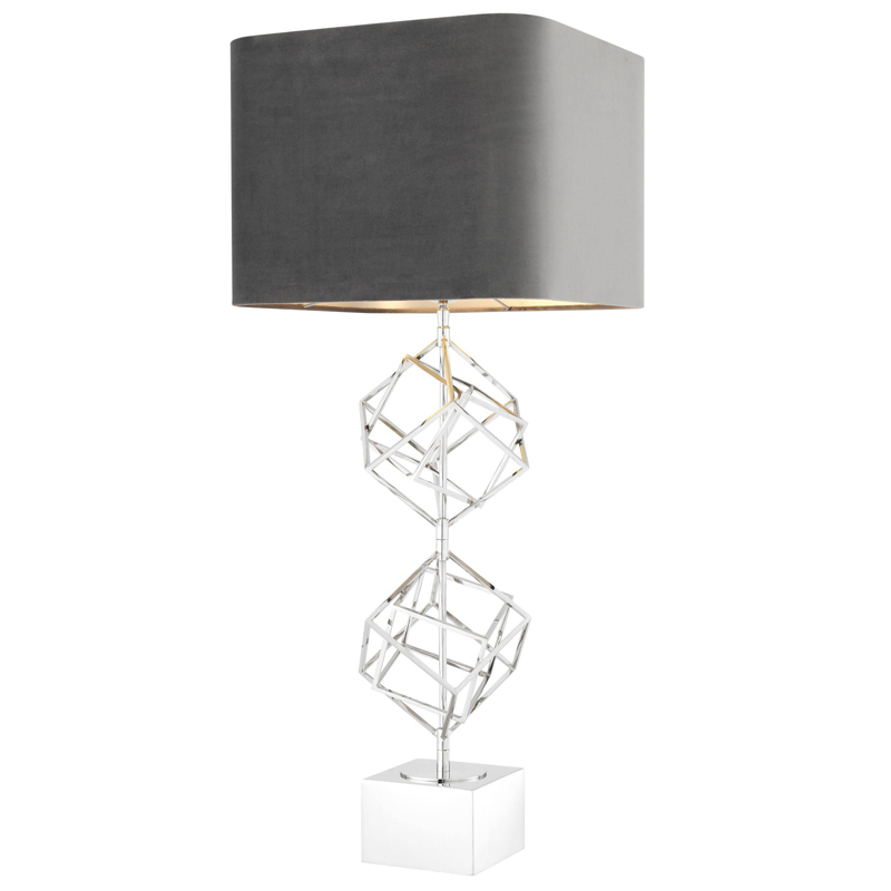   Eichholtz Table Lamp Matrix Nickel     | Loft Concept 