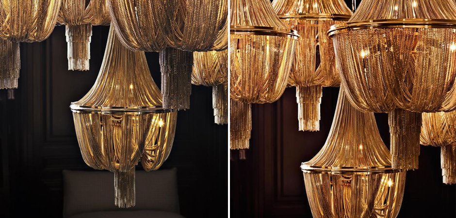 Люстра Chandelier Martinez Gold S - Loft-Concept в Москве