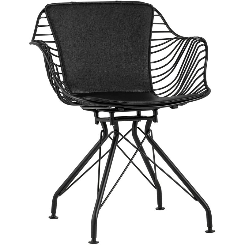  Bertoia   Chair Black metal    | Loft Concept 