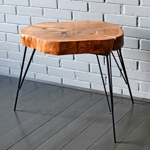 Кофейный стол Randy Industrial Metal Rust Coffee Table