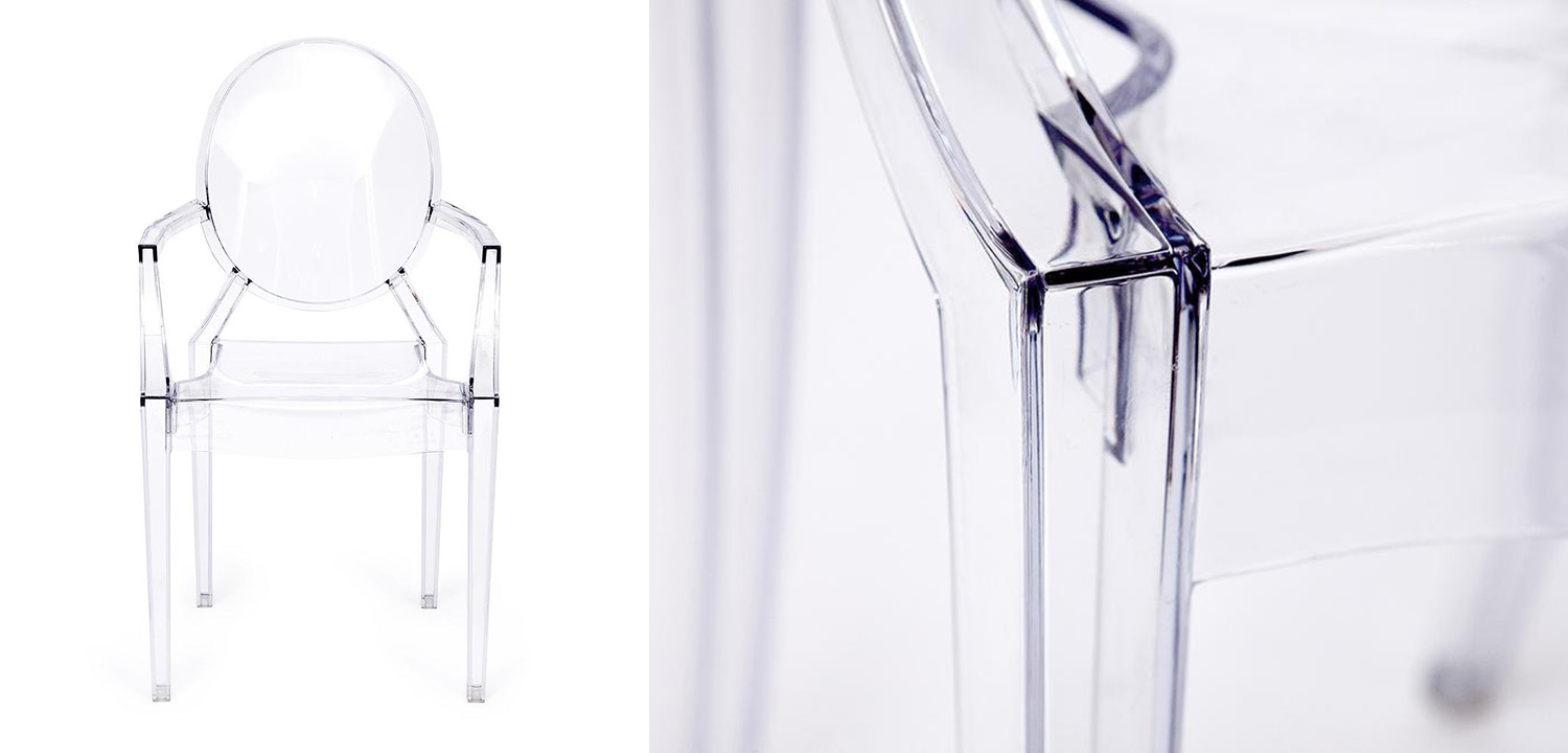 Стул Transparent Chair прозрачный - фото