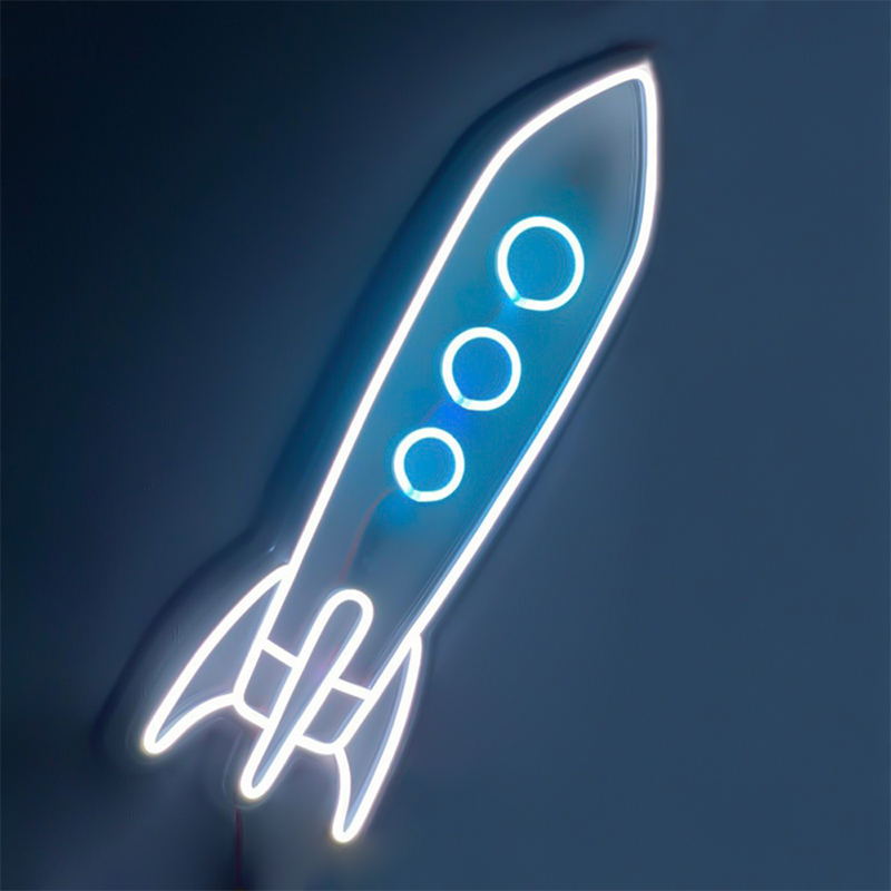    Rocket Neon Wall Lamp     | Loft Concept 
