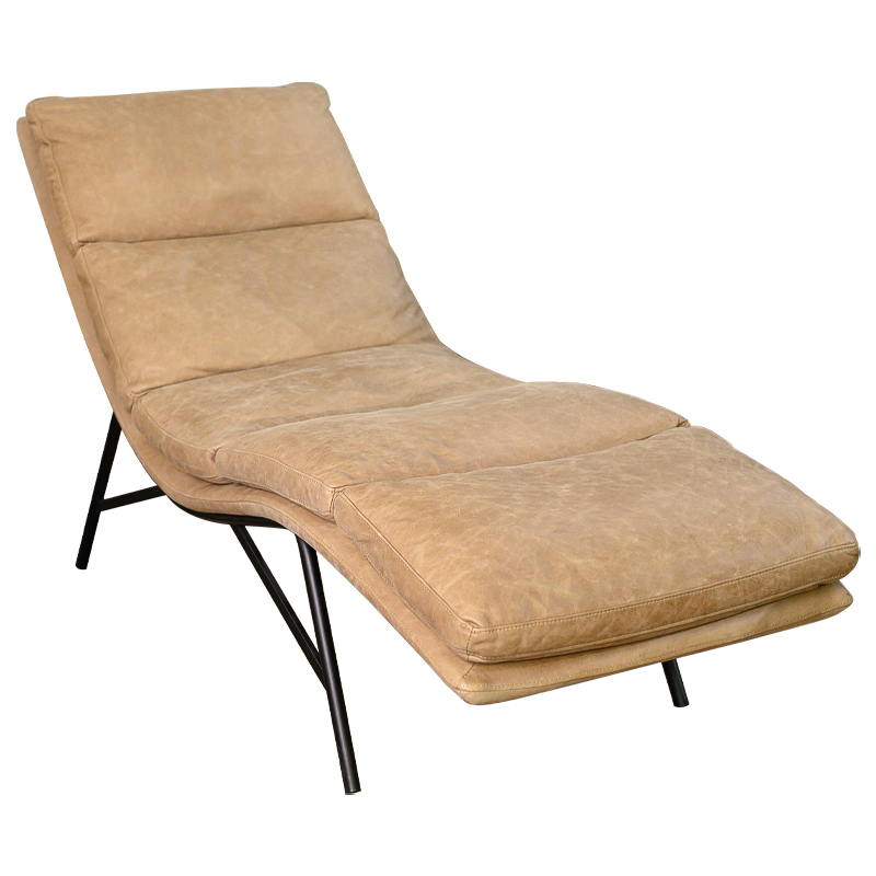  Aimeric Leather Chaise Longue     | Loft Concept 
