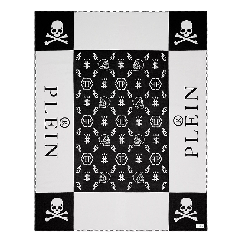  Philipp Plein Plaid Cashmere Skull -   | Loft Concept 