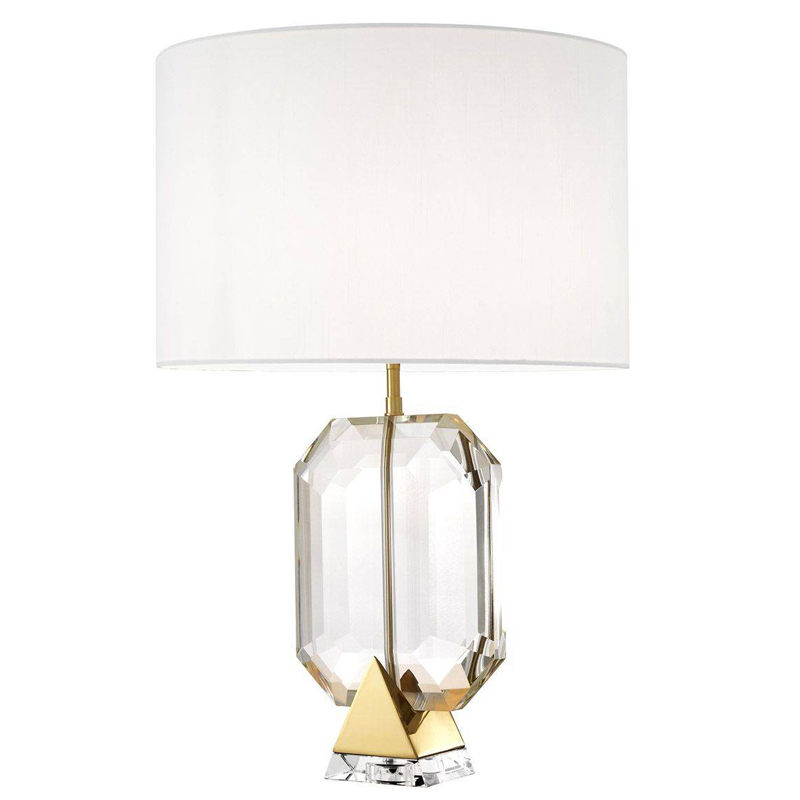   Eichholtz Table Lamp Emerald Gold & white       | Loft Concept 