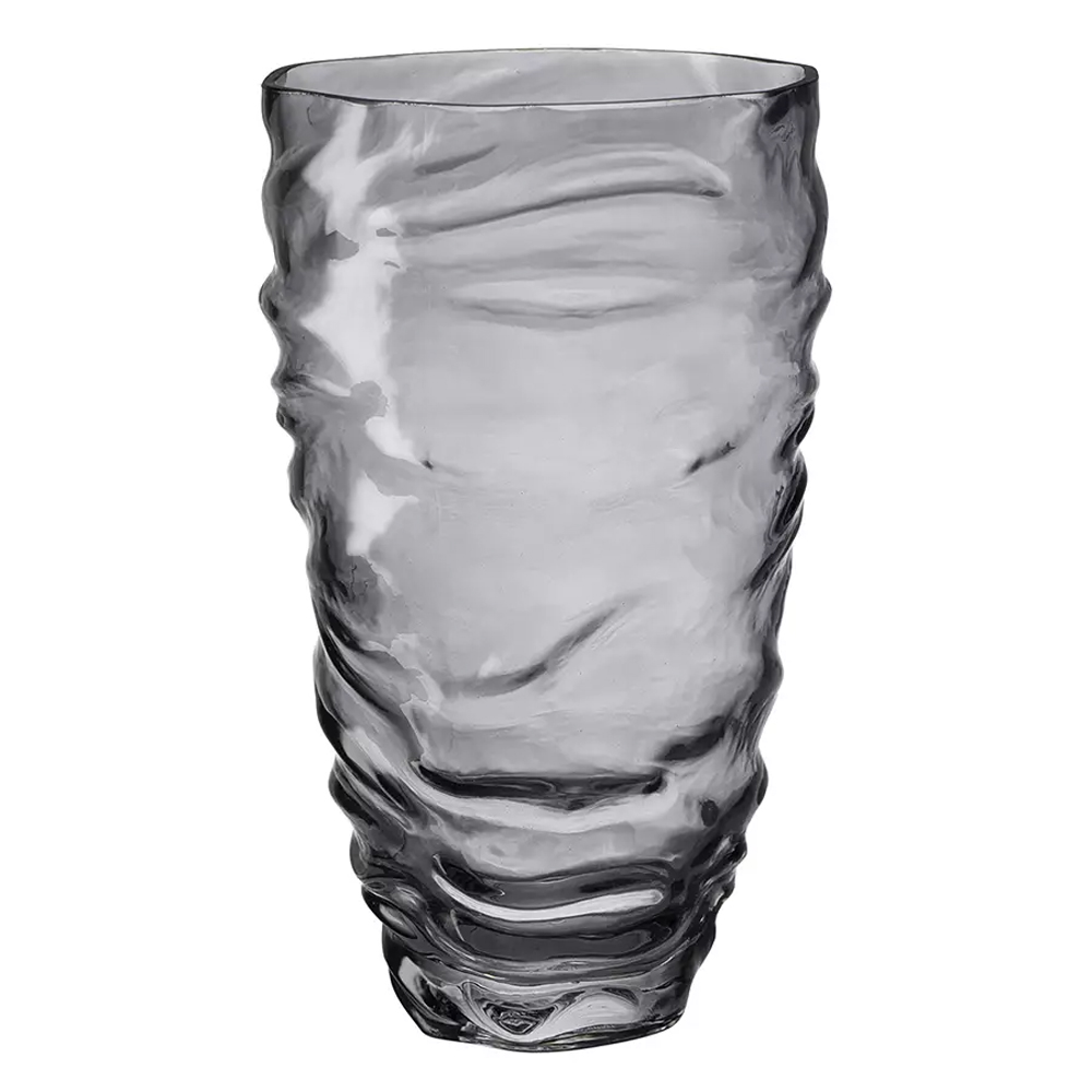 

Ваза стеклянная фактурная Crumpled Vase 25,3 см