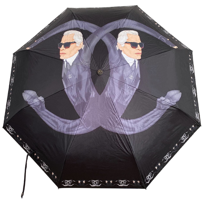 

Зонт раскладной CHANEL дизайн 003 Черный цвет