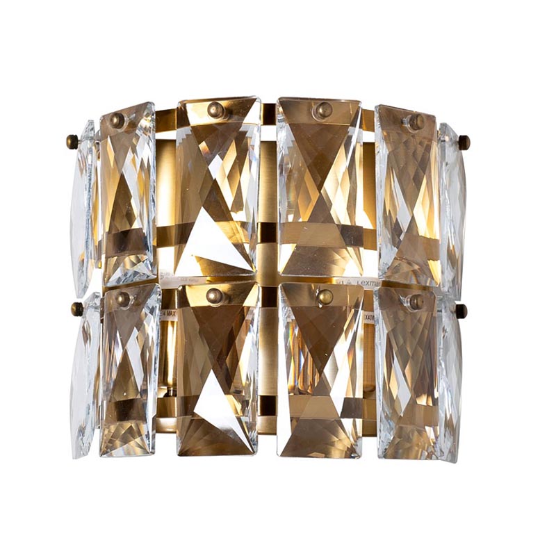  Tiers Crystal Light brass 2    | Loft Concept 