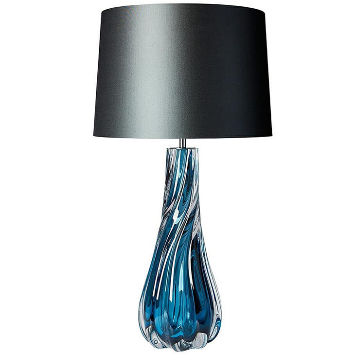   Naiad Velvet Blue Table Lamp     | Loft Concept 