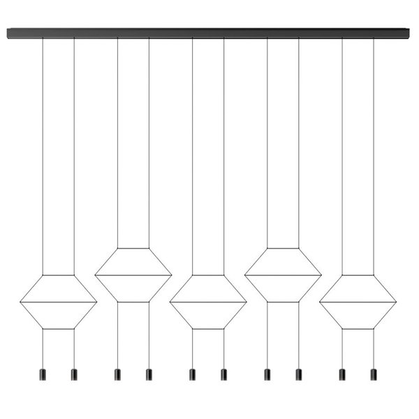   Vibia Wireflow Lineal Pendant Light 0331     | Loft Concept 